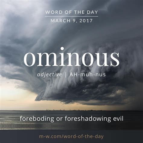 th?q=2023 Meaning of ominous ominous, nature, 