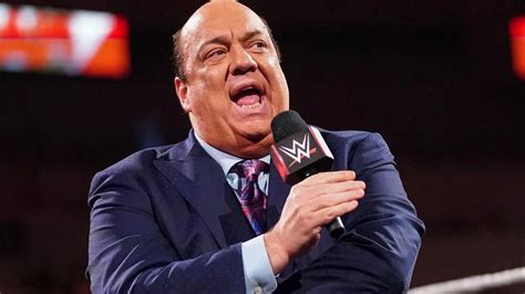 2023 Paul Heyman names the most inspiring WWE Superstar is the