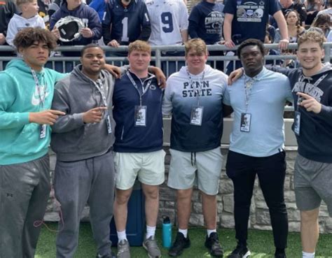 2023 Penn State Football recuruiting cheat sheet Offense Edition