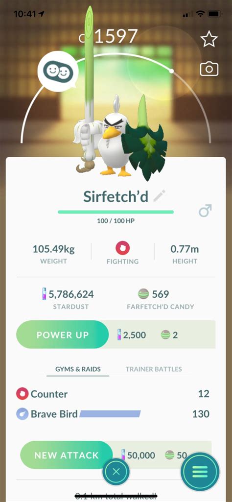Shiny Sirfetch'd - Pokemon Go