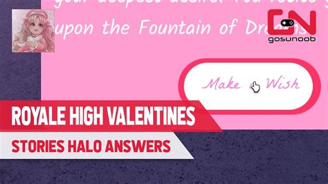 2023 Royale high valentines halo answers 2023 the to 