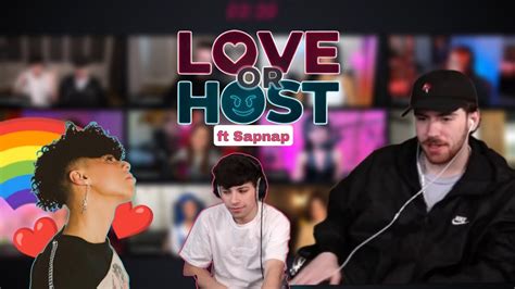Austin Show on X: LOVE OR HOST FT @sapnap @GeorgeNotFound DECIDES