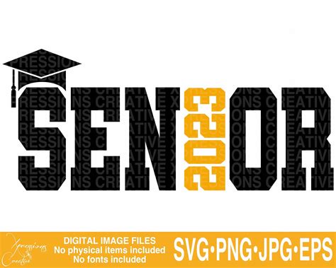2023 Senior Svg