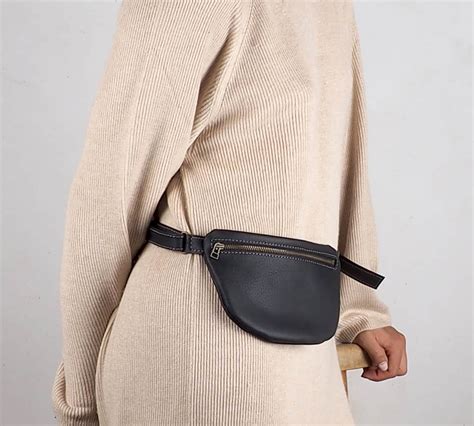 Chenille Letter Belt Bag With Adjustable Strap, Small Fashion Fanny Packs  For Women, Crossbody Bag For Running