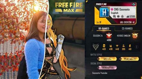 AS Gaming's Free Fire ID, K/D ratio, and stats in May 2021