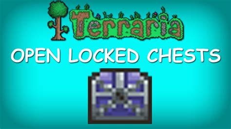 Terraria - How to open Locked Gold Chests (Golden Key) 