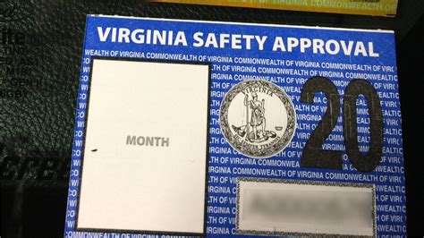 2023 Va Inspection Sticker
