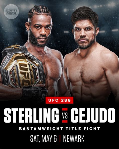 2023 Watch Henry Cejudo and Aljamain Sterling separated by