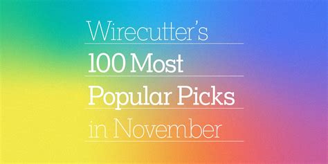 Wirecutter's Most Popular Picks of October 2023