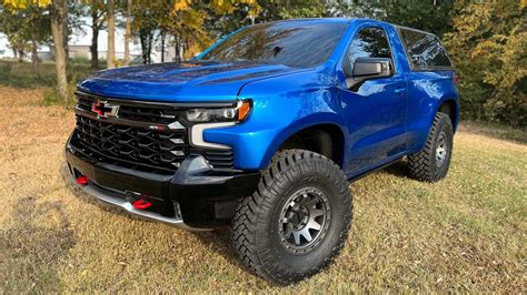 2023 blazer kr2. The Chevrolet Silverado 1500 ZR2-based 2023 Chevrolet K5 Blazer ZR2 from Flat Out Autos at the 2023 SEMA Show will feature a Whipple supercharger bolted to the top of the truck’s 6.2L L87 V8 engine. 