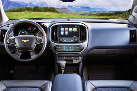 2023 chevy colorado interior. Every 2023 Chevy Colorado will be powered by a 2.7-liter turbocharged I4 engine, ... Chevy says there are four new interior schemes with wrapped and stitched knee pads on the doors and center ... 