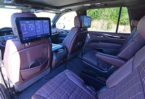 2023 escalade rear entertainment system. The least-expensive 2023 Cadillac Escalade is the 2023 Cadillac Escalade Luxury 4dr SUV (6.2L 8cyl 10A). Including destination charge, it arrives with a Manufacturer's Suggested Retail Price (MSRP ... 
