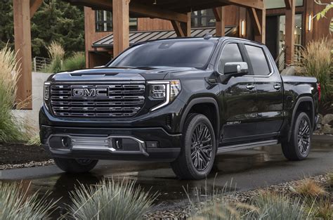 2023 gmc sierra 1500 denali ultimate. Sierra 1500 Denali. 284. GM Supplier Price After Offers. Some features shown may have limited, late or no availability. See dealer for feature availability. Configuration (2) Crew Cab, Short Box. Box Length: 69.92 in. MSRP from $67,595. 
