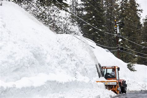 2023 is 2nd-snowiest winter recorded in Sierra Nevada mountains