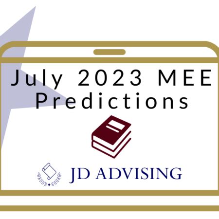 2023 july mee predictions. Smart study tools that simplify and optimize your bar exam prep by helping you learn faster, practice more effectively, and priori-tize the highly tested topics & rules. 