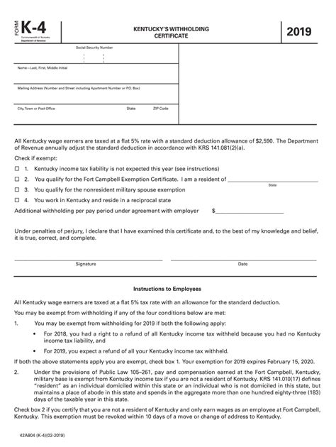 2023 k-4 form. Things To Know About 2023 k-4 form. 