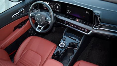 2023 kia sportage red interior. Feb 27, 2024 · The 2023 Kia EV6's cool segment-blurring bodywork, attractive cabin, and athletic road manners make it far more compelling than its unimaginative name suggests. ... Interior, Comfort, and Cargo ... 
