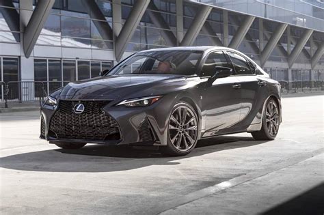 2023 lexus is 350 f sport design. It uses a turbocharged 2.4-liter four-cylinder engine, a six-speed automatic transmission and a hybrid system to produce a hearty 367 hp and 406 lb-ft of torque. Lexus says 0-60 mph will take a ... 