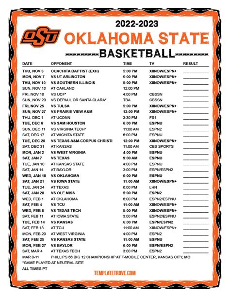 UC Santa Barbara(41-20) RPI: 48. The 2021 Baseball Schedule for the Oklahoma State Cowboys with line and box scores plus records, streaks, and rankings.. 