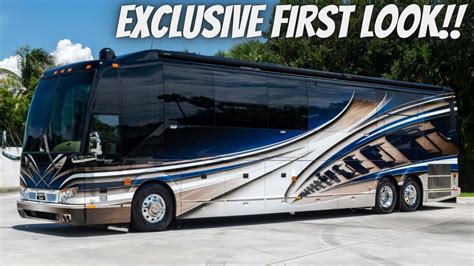 2019 Elegant Lady #837 Features & Specs. Elegant Lady #837 is built on a Prevost H3-45 shell, widely recognized as the finest conversion coach in the industry, and like all Liberty models, boasts the most advanced features and equipment available today. View Complete Features & Specs..