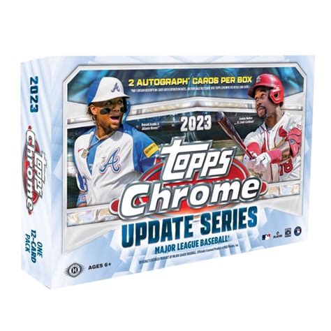2023 Topps Chrome Black. Total Cards: 100. Rating: TBA Rate this set... Release Date: Dec 15, 2023 * *Clicking on this affiliate link and making a purchase can result in this site earning a commission. 