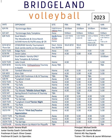 The official 2023 Volleyball schedule for the University of Missouri Tigers. 
