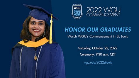 Find out all the details about WGU's commence