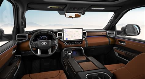 Unveiling the Luxurious Interior of the 2023 Tundra Platinum: A New Benchmark in Truck Opulence