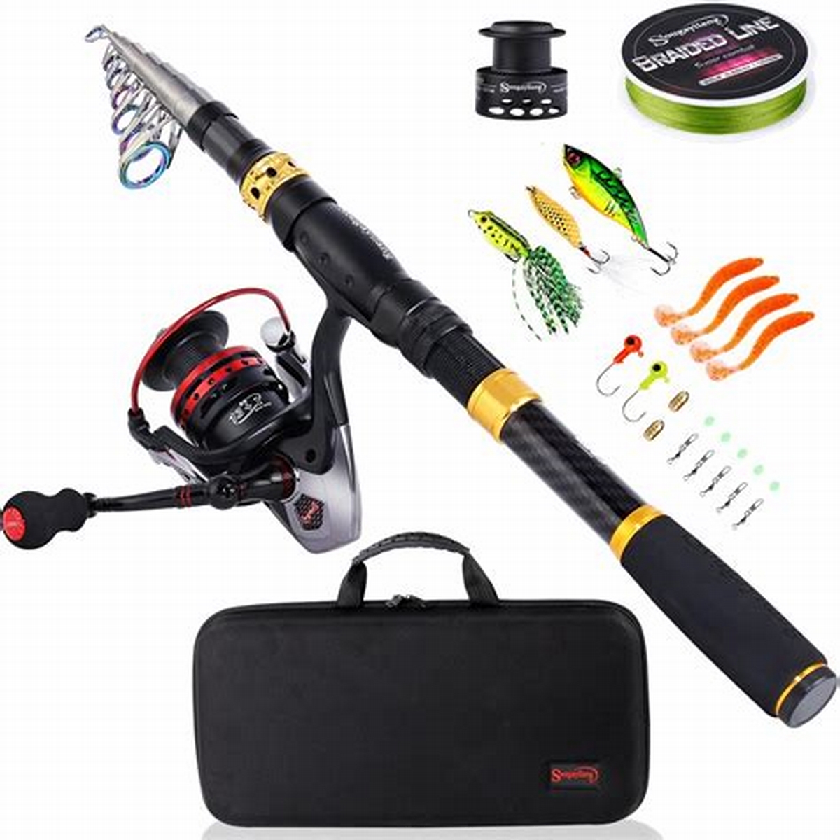 2024 Best fishing rod and reel combo saltwater 2016usb 