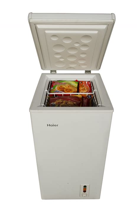 Freezer, 3.5 cu ft, Compact Freezer, 99 Litre, White, Manual