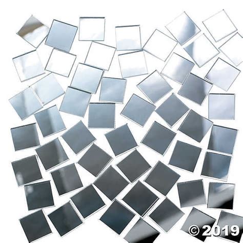 9Pcs Mirror Wall Stickers 1mm Thick Self-Adhesive Acrylic Mirror
