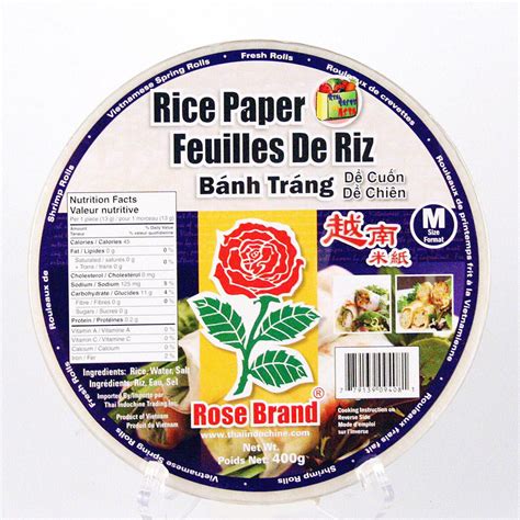  Vegan Rice Paper, Gluten-Free Rice Paper Wrappers, Vietnamese Rice  Paper Wrappers for Spring Rolls, Low Carb Veggie Wrap, Premium Quality Rice  Papers, Brown Paper Roll, Organic Rice Wrap, Banh Trang 