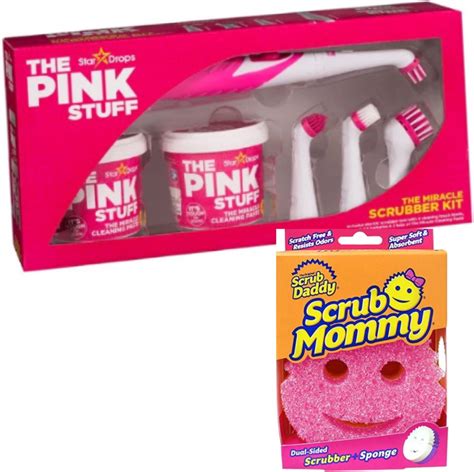 Stardrops - The Pink Stuff - The Miracle Cleaning Paste, Multi-Purpose Spray, and Bathroom Foam 3-Pack Bundle