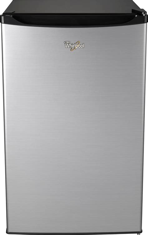Whirlpool 4.3 cu ft Mini Refrigerator Stainless Steel WH43S1E