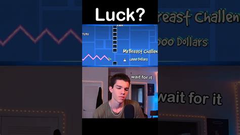 $1,000 mrbeast challenge in geometry dash!  James Stephen "Jimmy" Donaldson (born: May 7, 1998 (1998-05-07) [age 25]), better known online as MrBeast (formerly known as MrBeast6000, Beast, beast5ty john, and videogamerules), is an American YouTuber and philanthropist known for his videos that often consist of him doing tasks for an extended