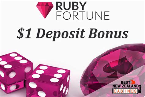 $1 deposit ruby fortune Deposit $10 and get 80 free spins