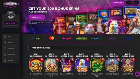 $1 jackpotcity  Multi Deposits Breakdown: 1st Deposit Match Bonus of 100% up to €400 plus 50 Free Spins on Wild Scarabs