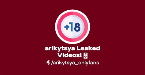 @arikytsya leaked of  100%