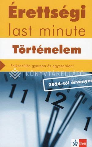 érettségi last minute történelem pdf ISBN: 9789635780877