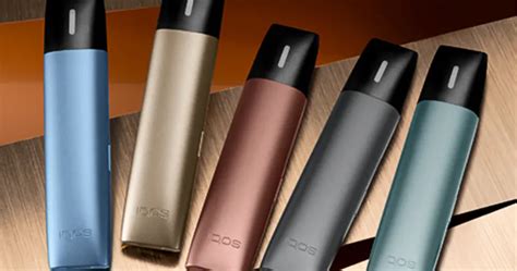 مراجعة iqos veev  Tobacco sticks are used with an IQOS device