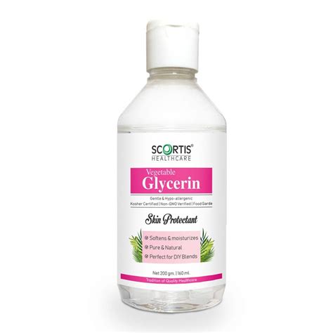 Glycerine liquid for face 125G - 100% Pure & Natural Glycerine for Beauty  and Skin Care