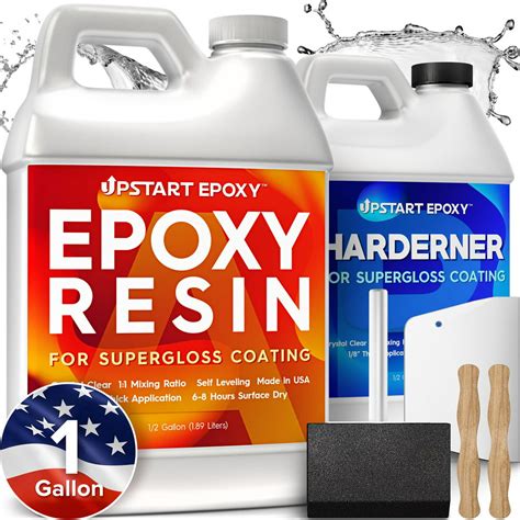 ArtResin - Epoxy Resin - Clear - Non-Toxic - 32 oz (16 oz Resin + 16 oz  Hardener) (946 ml)