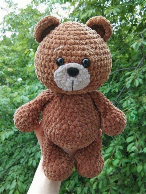 Brown Bear Amigurumi Crochet Pattern - Ethically Sourced Yarn, Craft Kits, Home Goods, Clothing & Accessories