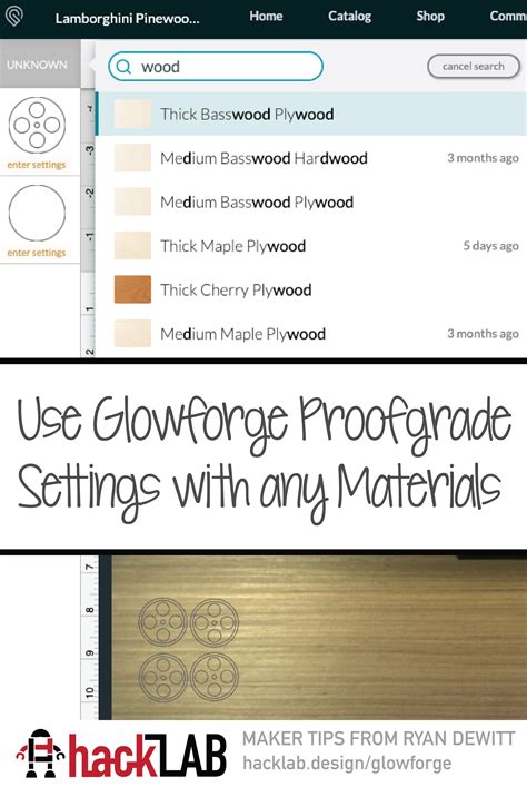 Glowforge Material Manager Chrome Extension - Beyond the Manual - Glowforge  Owners Forum