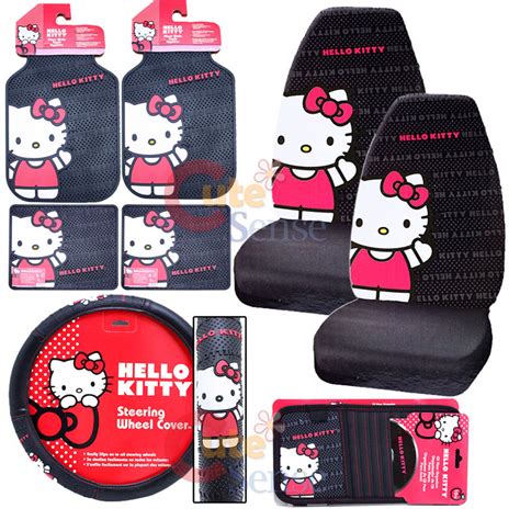 Hello Kitty Sanrio Car Accessories 15 Inch Universal Steering