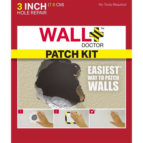 Drywall Repair Kit 12pcs Aluminum Wall Repair Patch Kit, 4/6/8 Inch Fiber  Mesh, Dry Wall Hole Repai
