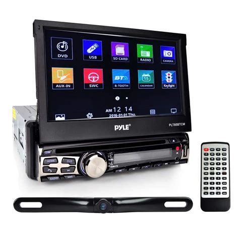 Dual Electronics XDVD179BT 7-Inch | Touch Screen Single DIN Car Stereo Receiver | Siri/Google Voice Assist | Bluetooth | CD/DVD Player