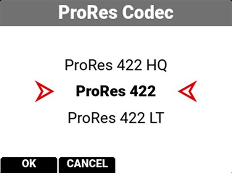 .prores codec  The Pro Video Formats package provides support for the following codecs that are used in professional video workflows: • Apple ProRes RAW and ProRes RAW HQ*