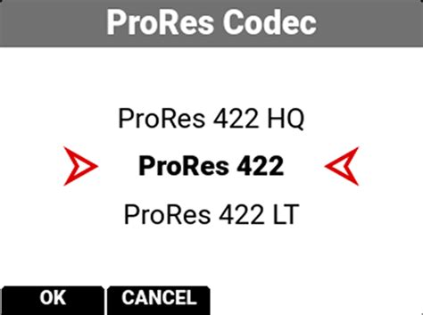 .prores codec  Increase bit depth – 12-bit without the overhead of ProRes 4444 XQ, plus the ability to export ProRes 444 and other codecs