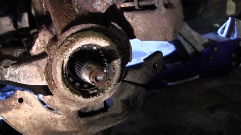 01 ford escort zx2 wheel bearing replacement 19